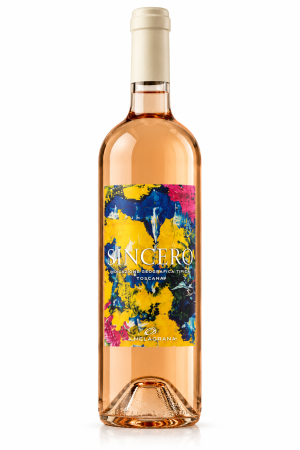 Sincero – vino Toscana IGT La Melagrana, etichetta di Vidà